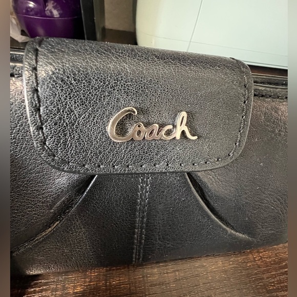 Leather Coach Wallet - Picture 2 of 12